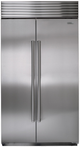 Sub-Zero® 23.7 Cu. Ft. Stainless Steel Built In Side By Side Refrigerator-0