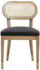 TOV Furniture Cosette Black/Natural Dining Chair-3