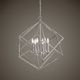 Uttermost by Kalizma Home Euclid Nickel 6 Light Cube Pendant-2