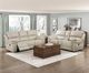 Homelegance® Proctor Sand Manual Double Reclining Sofa-1
