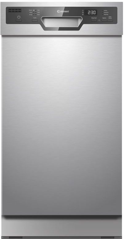 Element® 18" Stainless Steel Front Control Built In Dishwasher -0