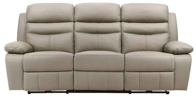 Homelegance® Hancock Latte Power Double Reclining Sofa-2