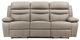 Homelegance® Hancock Latte Power Double Reclining Sofa-2