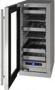 U-Line® 2.9 Cubic Feet Stainless Steel Beverage Center-2