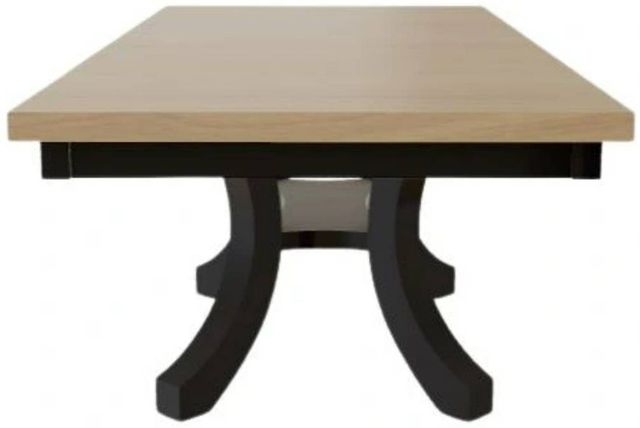 Mavin Customizable 60" Rectangular Plank Extendable Dining Table with 18" Leaf-2