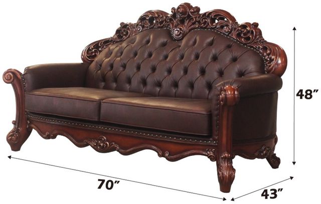 ACME Furniture Vendome Cherry Loveseat-2