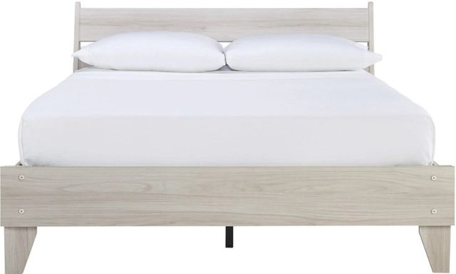 Signature Design by Ashley® Socalle Natural Full Panel Platform Bed-2