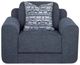 Franklin™ Santorini Everly Indigo Swivel Chair-1