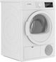 Bosch 300 Series 4.0 Cu. Ft. White Front Load Ventless Electric Dryer-2