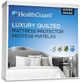 HealthGuard™ Luxury Quilted Microfiber and Polyester California King Mattress Protector-0