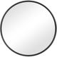 Uttermost® Belham Aged Black Round Mirror-0