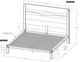 International Furniture Direct Raramuri Brown King Panel Bed-2