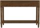 Null Furniture Saddlebrook Spice Brown Sofa/Media Console Table-1