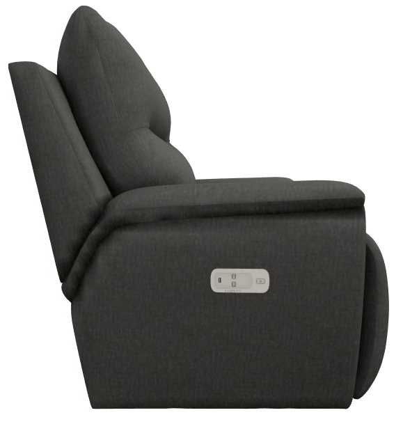La-Z-Boy® Palmer Stone Power Reclining Chair and a Half with Headrest-3