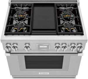 Thermador Pro Grand 36" Pro Style Dual Fuel Natural Gas Range