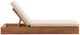Dovetail Furniture Darlene Natural/Sand Fabric/Wooden Outdoor Chaise-2