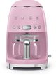 Smeg 50's Style Pink Countertop Coffee Maker-0