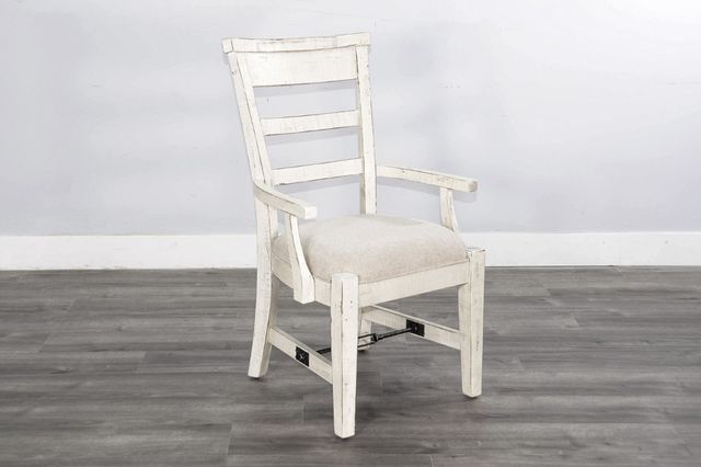 Sunny Designs™ Marina White Sand Arm Chair-1