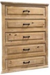 Million Dollar Rustic Ranch 4-Piece Native Pine Full Panel Bed Set-3