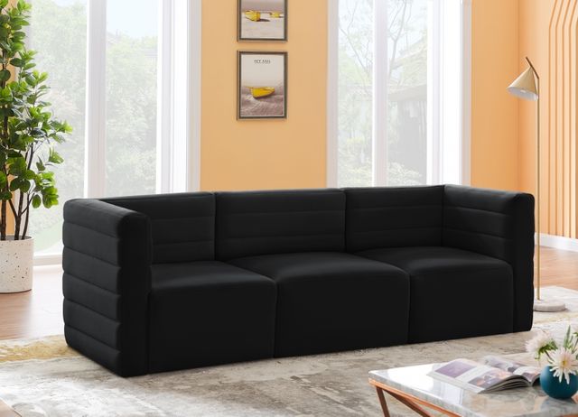 Meridian Furniture Quincy Black Modular Sofa-2