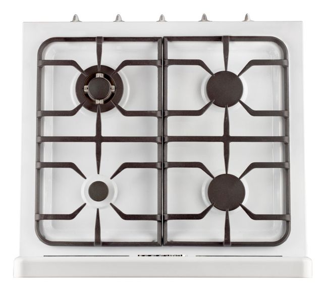 Unique Appliances Classic Retro 30" Marshmallow White Freestanding Gas Range-3