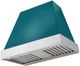 AGA Euclid 36" Salcombe Blue Wall Mounted Range Hood  with Polished Chrome Trim-0