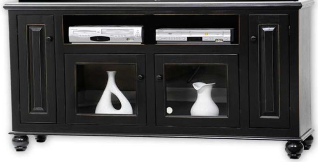 American Heartland Manufacturing Poplar 68" Deluxe TV Stand-0
