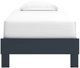 Signature Design by Ashley® Simmenfort Matte Navy Blue Twin Platform Bed-2