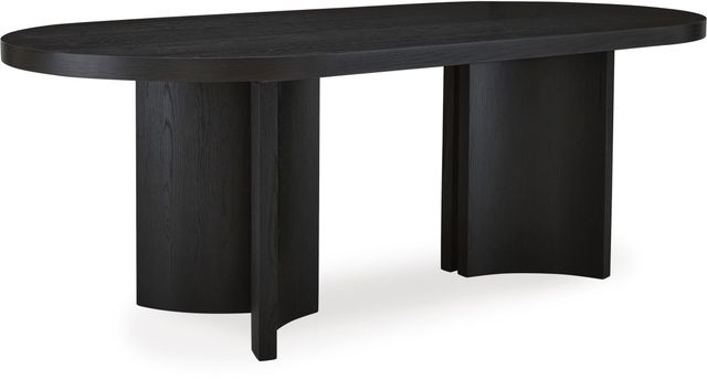 Signature Design by Ashley® Rowanbeck Black Dining Table-0