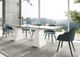 VIG Furniture Modrest Latrobe Clear/White Dining Table-4