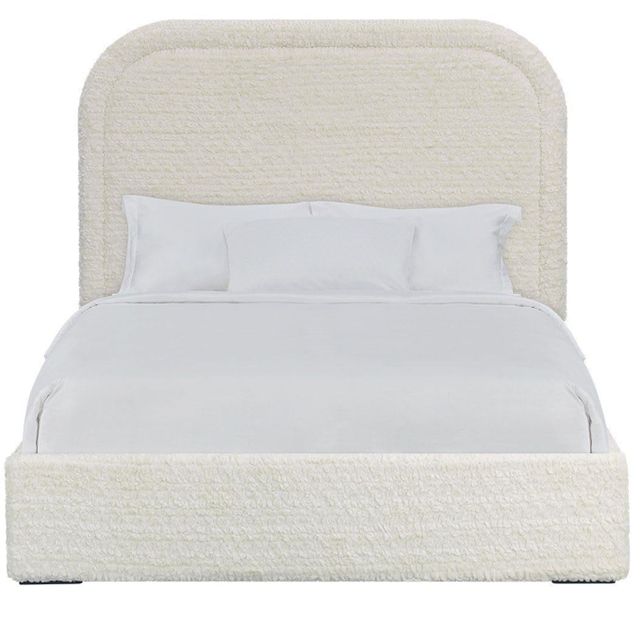Inspired Home 9029 Beckham Doodle Ivory King Panel Bed-0