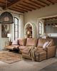 Hooker® Furniture Ready-Made Upholstery Optimus 3-Piece Kingston Cognac Power Reclining Sectional and Chaise-1