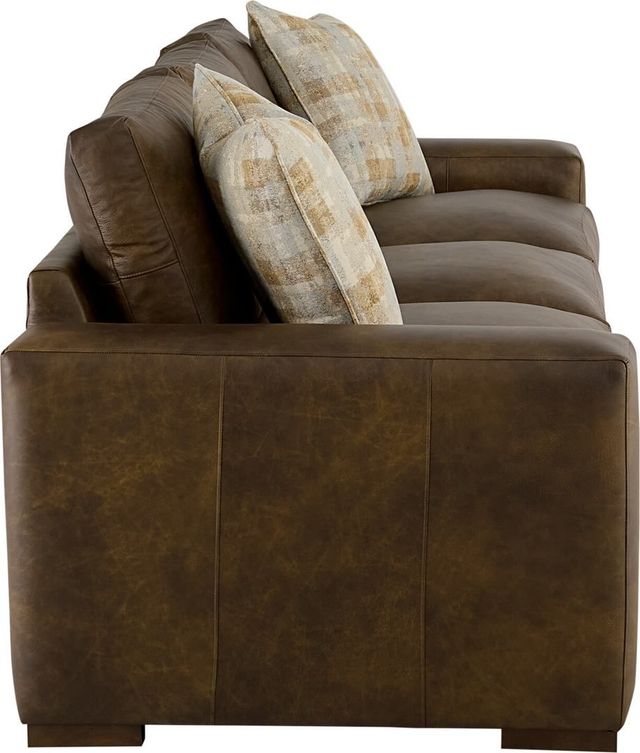 Craftmaster® Customizable CM Leather 3 Over 3 Sofa-2