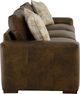 Craftmaster® Customizable CM Leather 3 Over 3 Sofa-2