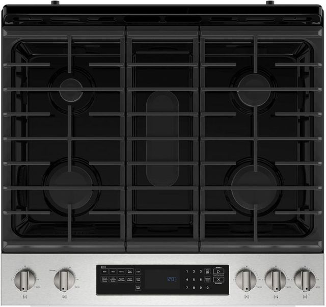 Maytag® 30" Fingerprint Resistant Stainless Steel Slide In Gas Range -3