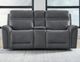 Liberty Furniture Cooper Blue Gray Power Reclining Loveseat with Console-2