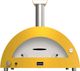 Alfa Moderno 5 Pizze 47" Imperial Yellow Natural Gas Pizza Oven-0