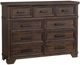 Elements International Colorado City Charcoal Dresser-0