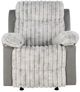 Global Furniture USA U6028 Gray Manual Glider Recliner-2