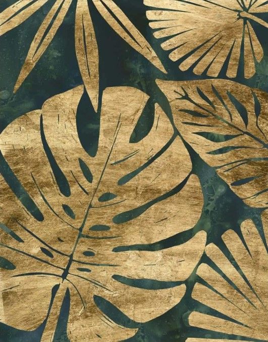 Classy Art Emerald Jungle II by June Erica Vess Wall Art-1