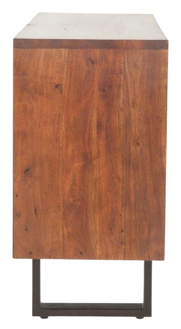 Home Trends & Design Loft Walnut Sideboard-1