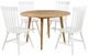 Coaster® Andrews 5-Piece Light Ash/White Dining Set-0