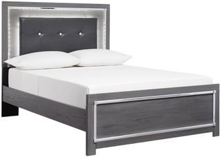 Signature Design by Ashley® Lodanna Gray Youth Full Upholstered Panel Bed