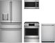 Café™ 4 Piece Stainless Steel Gas Kitchen Package-0