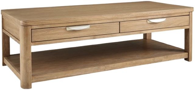 Signature Design by Ashley® Rencott Light Brown Cocktail Table-0