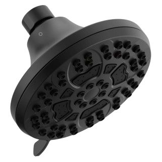 Peerless Flute™ Matte Black Shower Head-0
