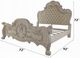 ACME Furniture Dresden Bone White/White Queen Panel Bed-2