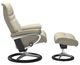 Stressless® by Ekornes® Customizable Sunrise Large Manual Recliner and Ottoman with Signature Base-2