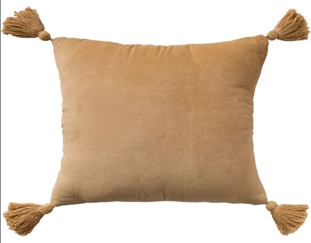 Nourison Home™ Mina Victory Vintage Pillow Beige 14"x18" Throw Pillow-1