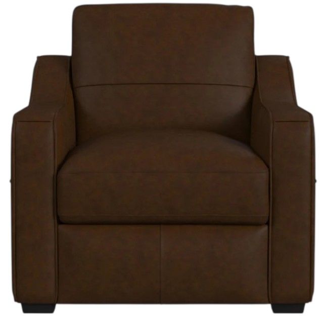 Flexsteel® Hudson Woodland Leather Chair-2